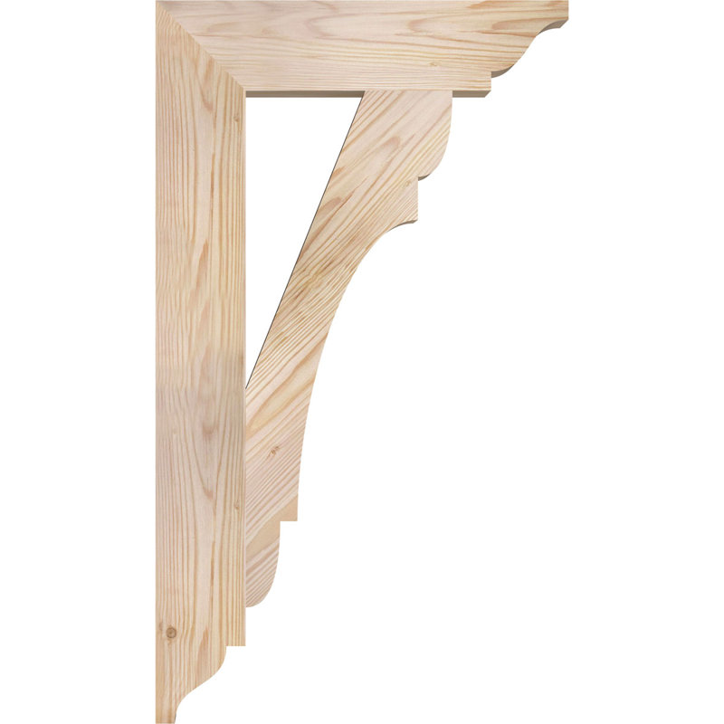 Support olympique traditionnel, Douglas (lisse), 28" H x 3.5" W x 16" D