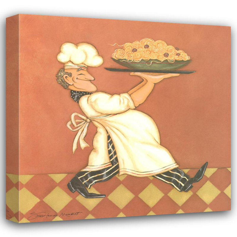 Chef de pâtes, H 15 po x l 15 po