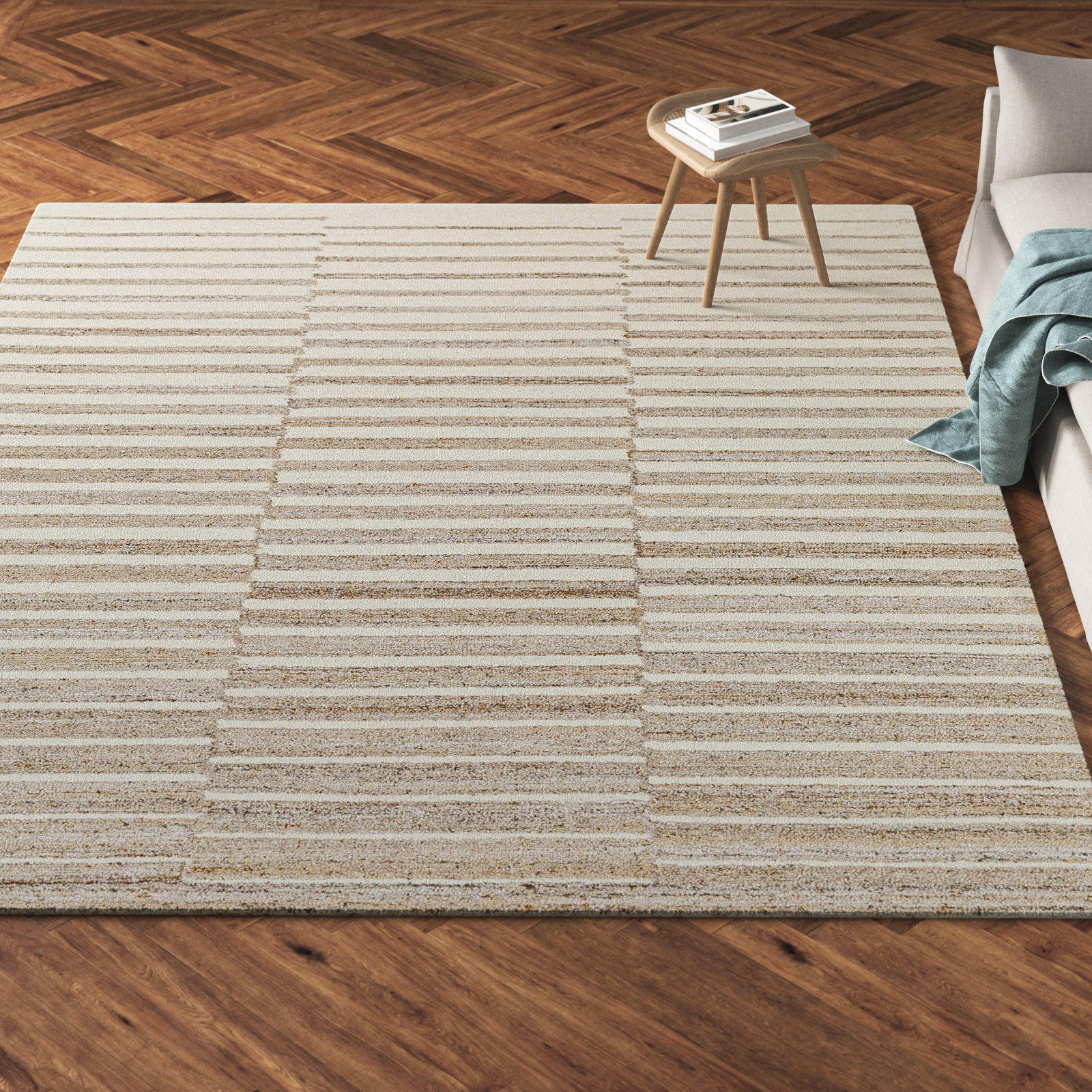 Sojourner Hand-Woven Geometric Rug, Rectangle 5' x 7'6"