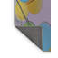 Tapis vert/bleu à motifs-11298998