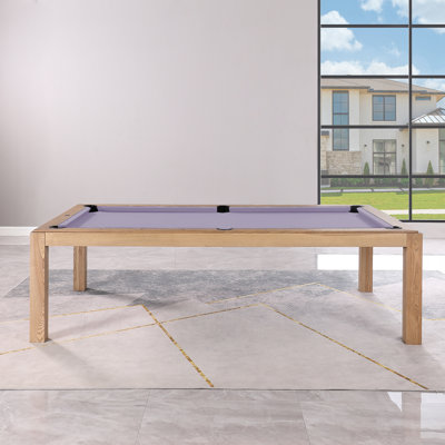 Table de billard en ardoise avec plateau de salle à manger Olivia