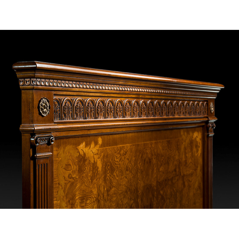Solid Wood Standard Bed
