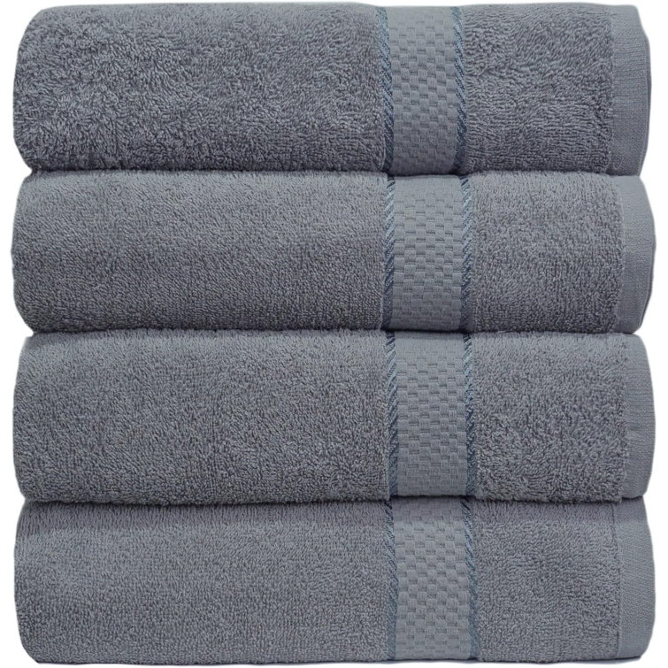 Berberich Terrycloth Bath Towels - Set of 4