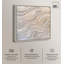 «Silver Waves I Canvas Minimalist Abstract» par Art Remedy-107782004-107782017