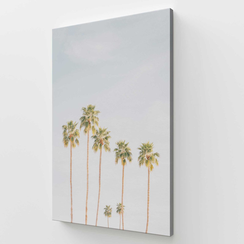 Palm Tree Symphony Canvas Print, Stretched Canvas, 72" H x 48" W x 1.25" D