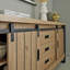 Bonnert 60,39" Sideboard 2 Doors 3 Drawers 