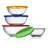 Glass 4 Piece Nested Mixing Bowl Set