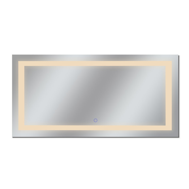 Miroir de salle de bain Edison, l 72 po x H 38 po