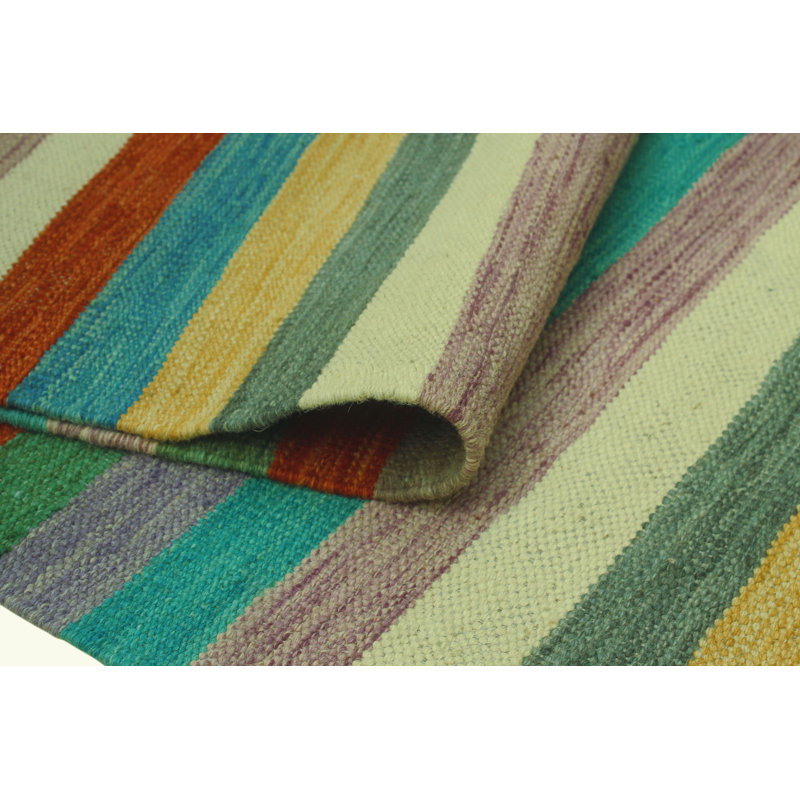 Bradley-Joe Wool Striped Indoor Rug