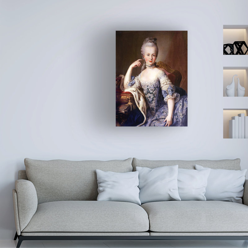 Art sur toile, Marcus Jules Marie Antoinette, H 14 po x l 19 po