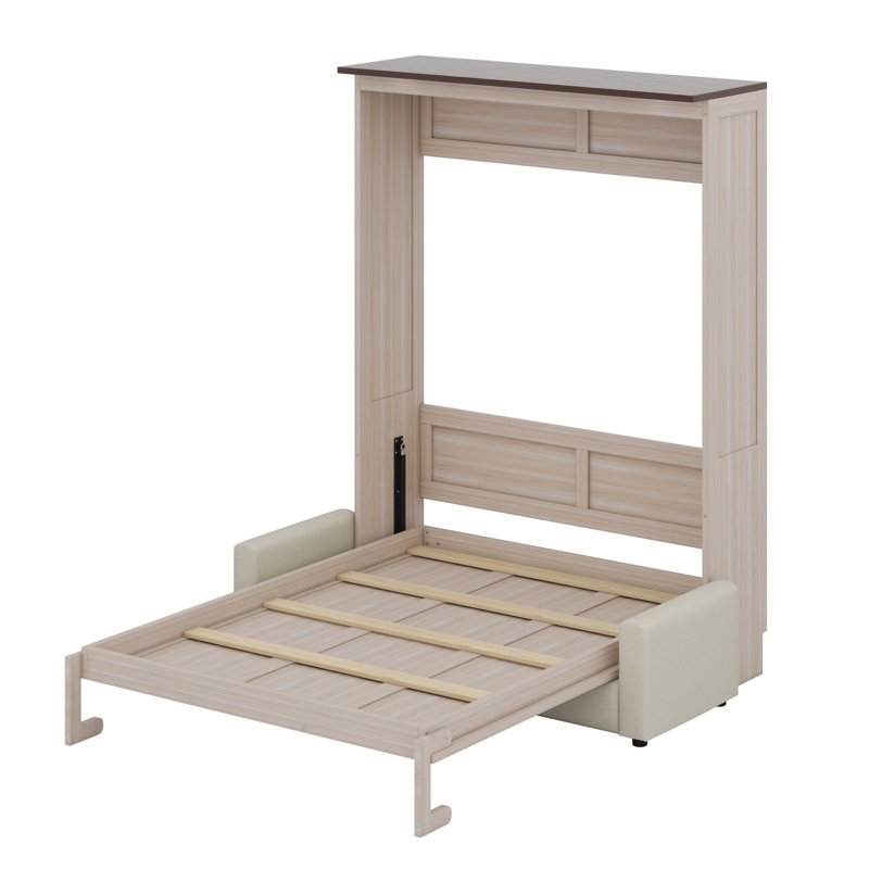 Murphy Bed With Sofa And LED