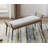 Ameera Storage Bench Industrial Bench with Arms-671814143