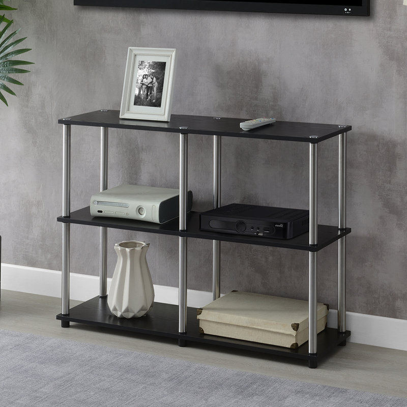 Console Edwin, Noir / argent