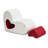 Toddler Chair,Comfy Cuddly Kids Chair with Heart-shaped Novel Design Pillow,Children's Chairs Toddler Furniture for Girls & Boys,White