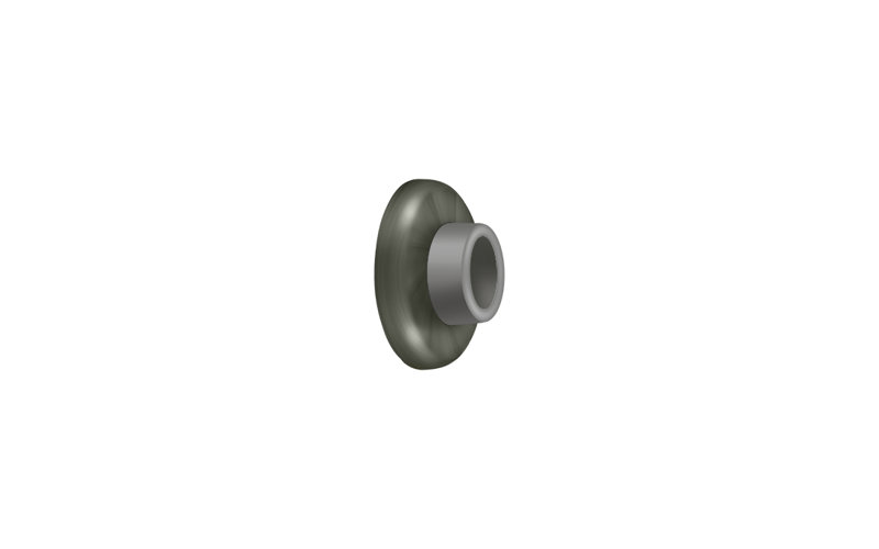 Door Stop, Antique Nickel