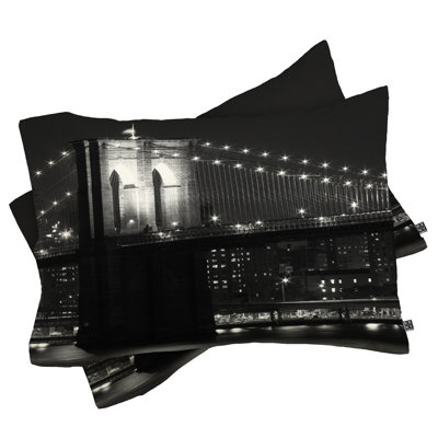 Leonidas Oxby Brooklyn Bridge 125 Pillowcase