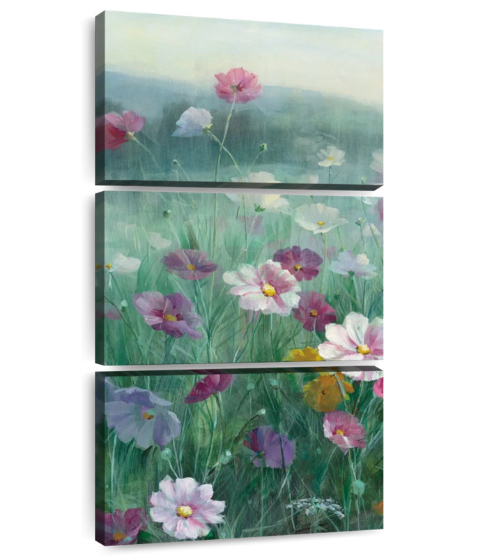 Cosmos At Dawn II, H 32 po x l 15 po