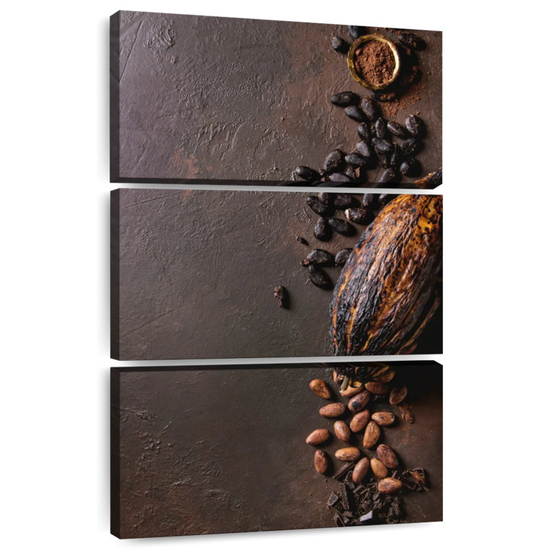 Yarlin Cocoa Beans Varieties, 45" H x 28" W