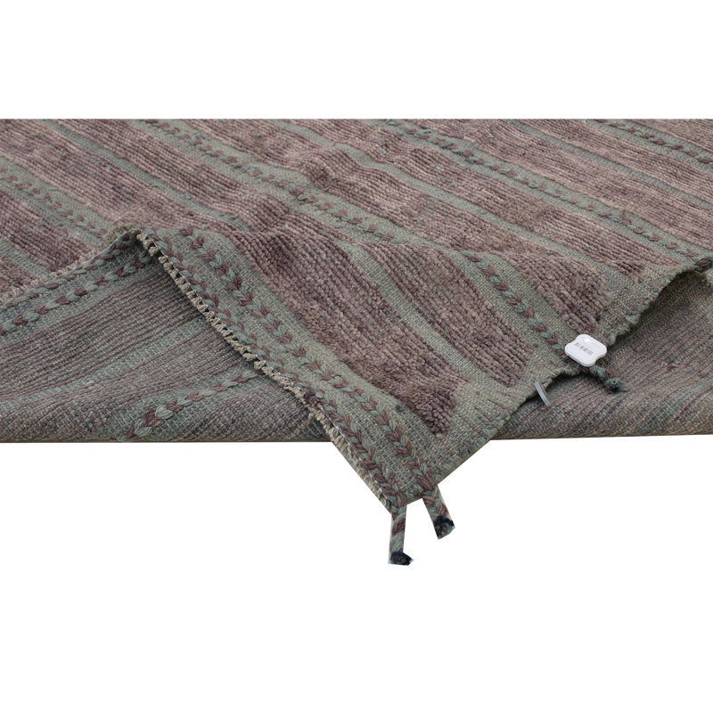 Wool Striped Area Rug