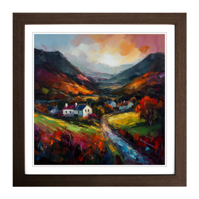 Wales Palette Knife - Framed Print