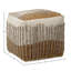 Eugene Wool Upholstered Ottoman, Mustard