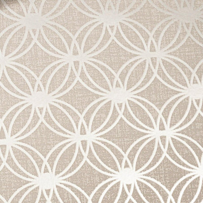 Luxe Orion Metallic Silver Light Grey Geometric Vinyl Paper Leetonia Metalic Finish Wallpaper Roll