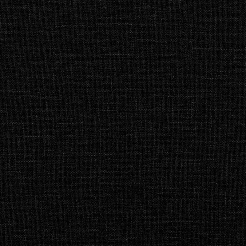  Canapé avec repose-pieds noir, Noir