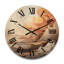 Horloge murale en bois massif Randale-1844387016