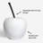 Innila 18" White Apple Sculpture Extra Large Home Decor -1335922179