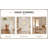 Versatile Floor Standing Full Body Mirror with Smooth Pulley System