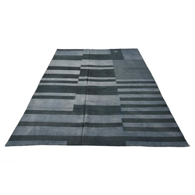 6x9 Petrella Graphite Gray Rug