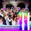 100 Pcs Light Up Foam Sticks Led Wands Batons Dj Flashing Glow 18" Vocal Concert-119771439