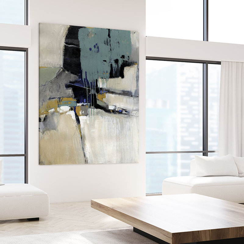 Reproduction d’art sur toile, "fluidity I" par Tim OToole