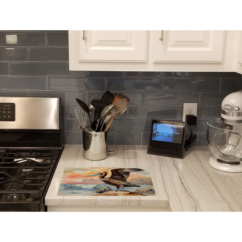 Pelican Glass Cutting Board Large
