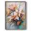 Reproduction encadrée FLORAL Series DL XXVII - bois massif