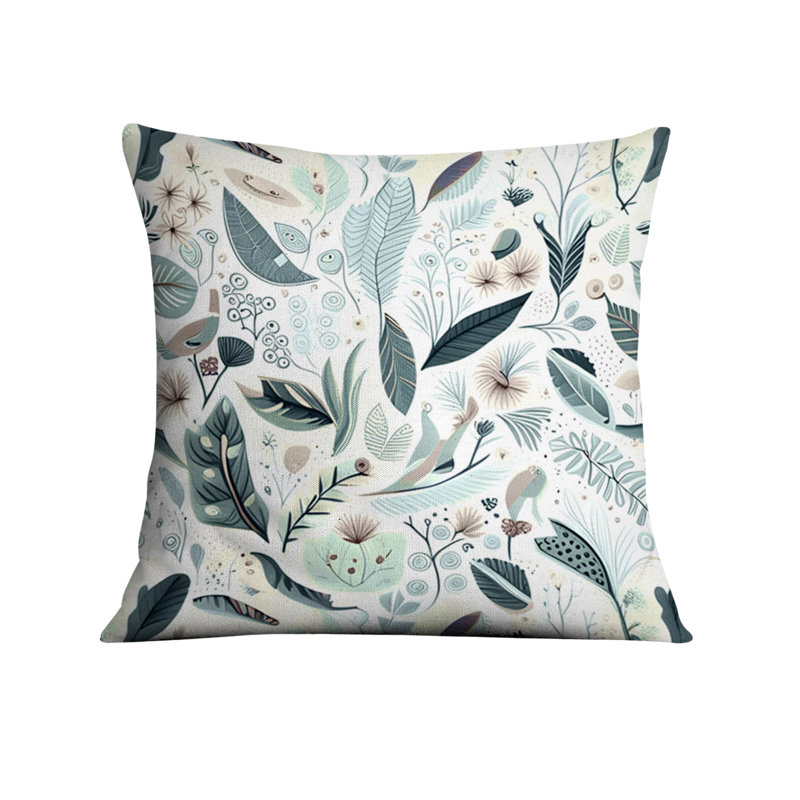 Coussin décoratif, Housse de coussin seulement - sans coussin, H 16 po x l 16 po