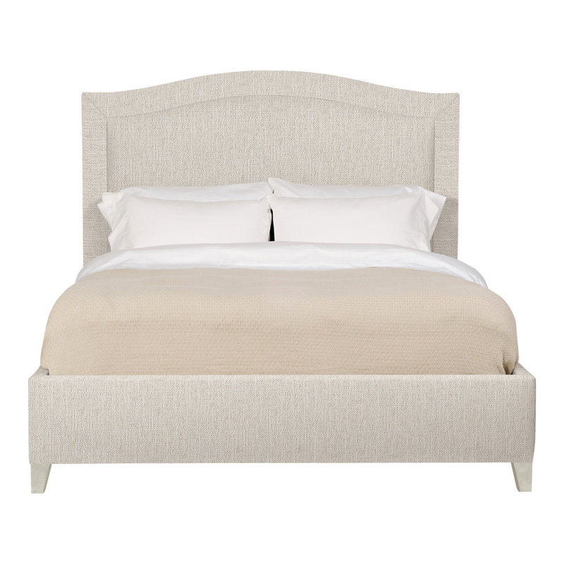 Caroline/Casey Solid Wood Bed, Instant Parchment, Queen, Wrenn