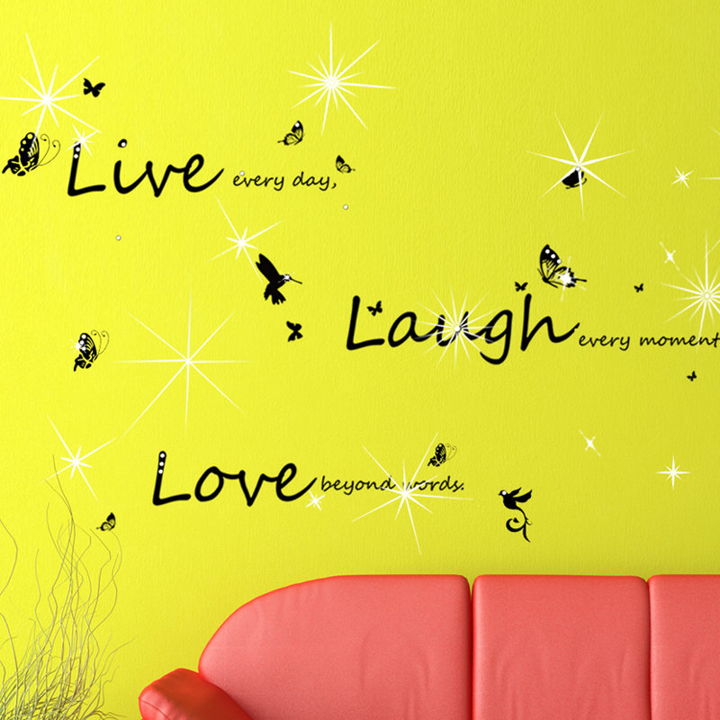 Non-Wall Damaging Wall Decal