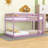 Twin Over Twin Wooden Standard Bunk Bed