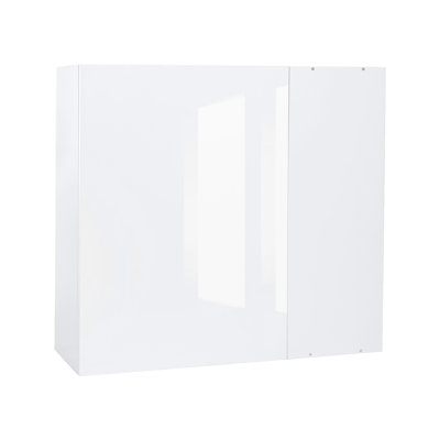 Radiance Quick Assemble Modern Style, White Gloss 36 x 30 in. Blind Wall Kitchen Cabinet