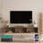 Floating TV Stand Wall Mounted with 16 Color LEDs-639309821