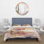 Arbre d'automne jaune et orange - ensemble de housse de couette traditionnel - microfibre de polyester-66391991