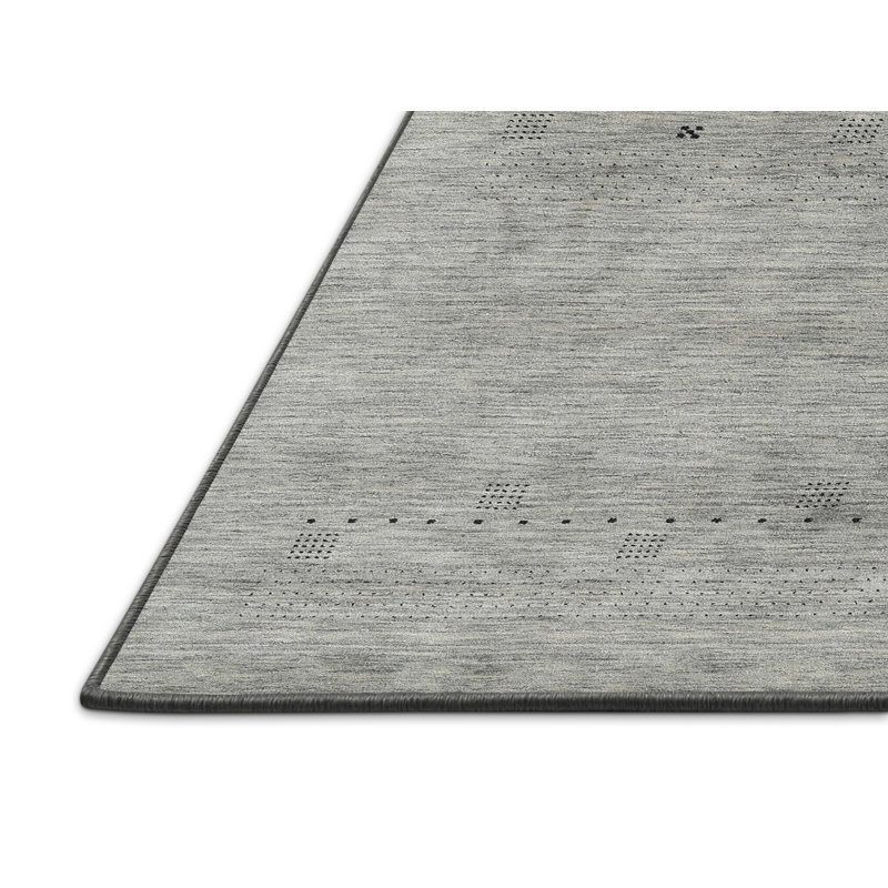 Tapis abstrait gris, Rectangle 5 pi x 7 pi