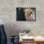 «Mort et vie» par Gustav Klimt, art mural sur toile-1164677415