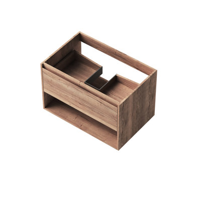 Wall - Mounted Bathroom Storage 29" Wide In Simulated Oak, Plywood Cabinet, Multiple Compartments For Essentials, Adaptable To Laundry And Other Rooms, Easy Assembly, Modern Style Cabinet Oak Color,