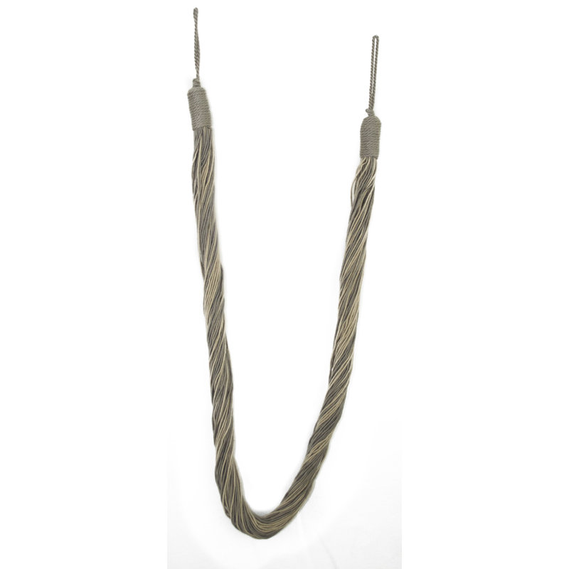 Embrasse de rideaux en tissu Park, Grain