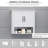 HOMCOM Medicine Cabinet