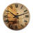 Maricielo Solid Wood Wall Clock-437777869
