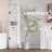 69" H Tall Bathroom Storage Cabinet With 2 Barn Doors And 1 Drawer, Narrow Storage Unit, Adjustable Shelves,Floor Cabinet For Bathroom, Living Room, Entryway,Kitchen,(White)-1277332948