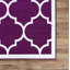Tapis abstrait mauve tendance-23489124